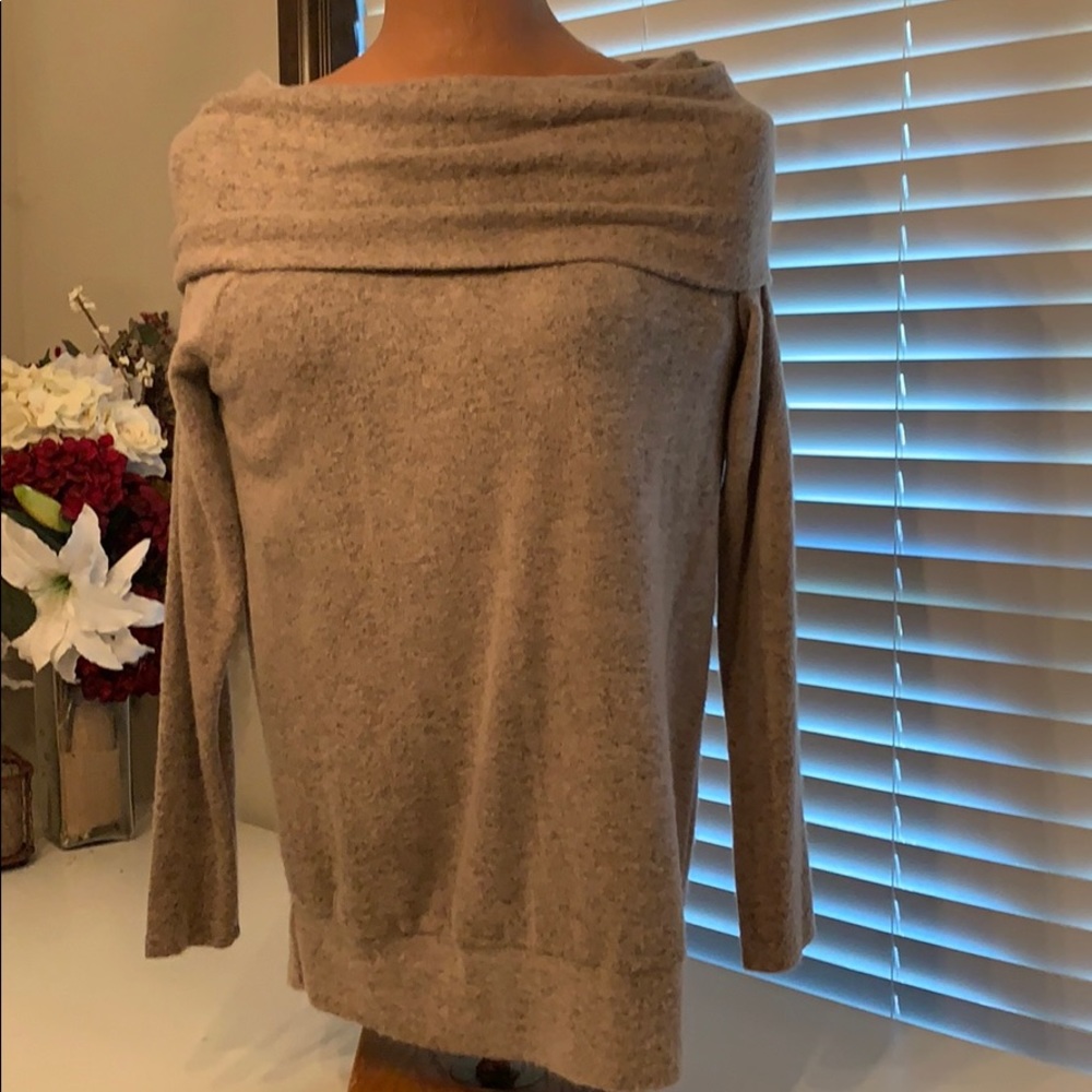 off the shoulder sweater